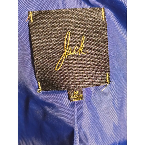 Jack Women's Royal Blue Peacoat Jacket – Detachable Hood (Size M) - Picture 4 of 9